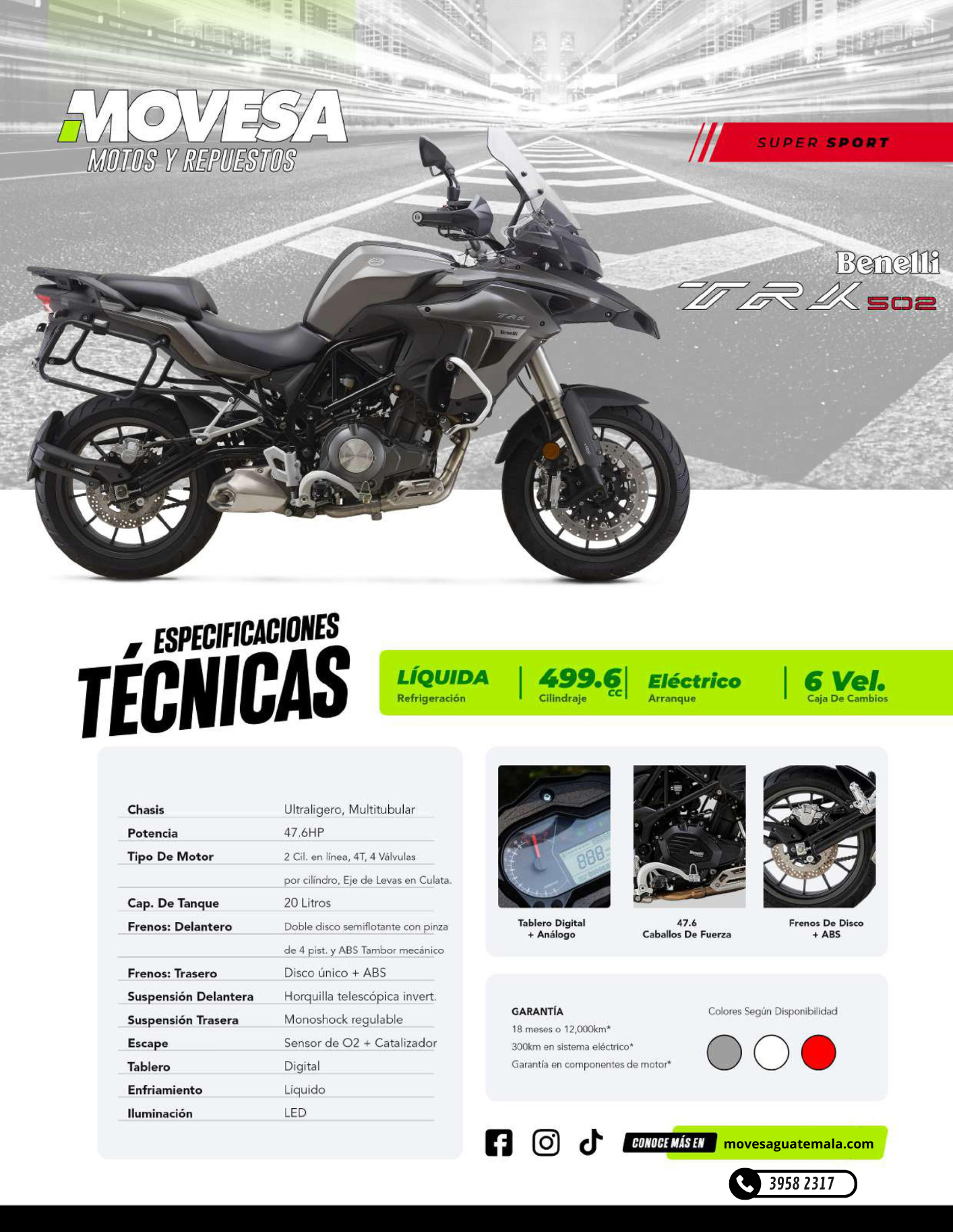 Benelli TRK 502